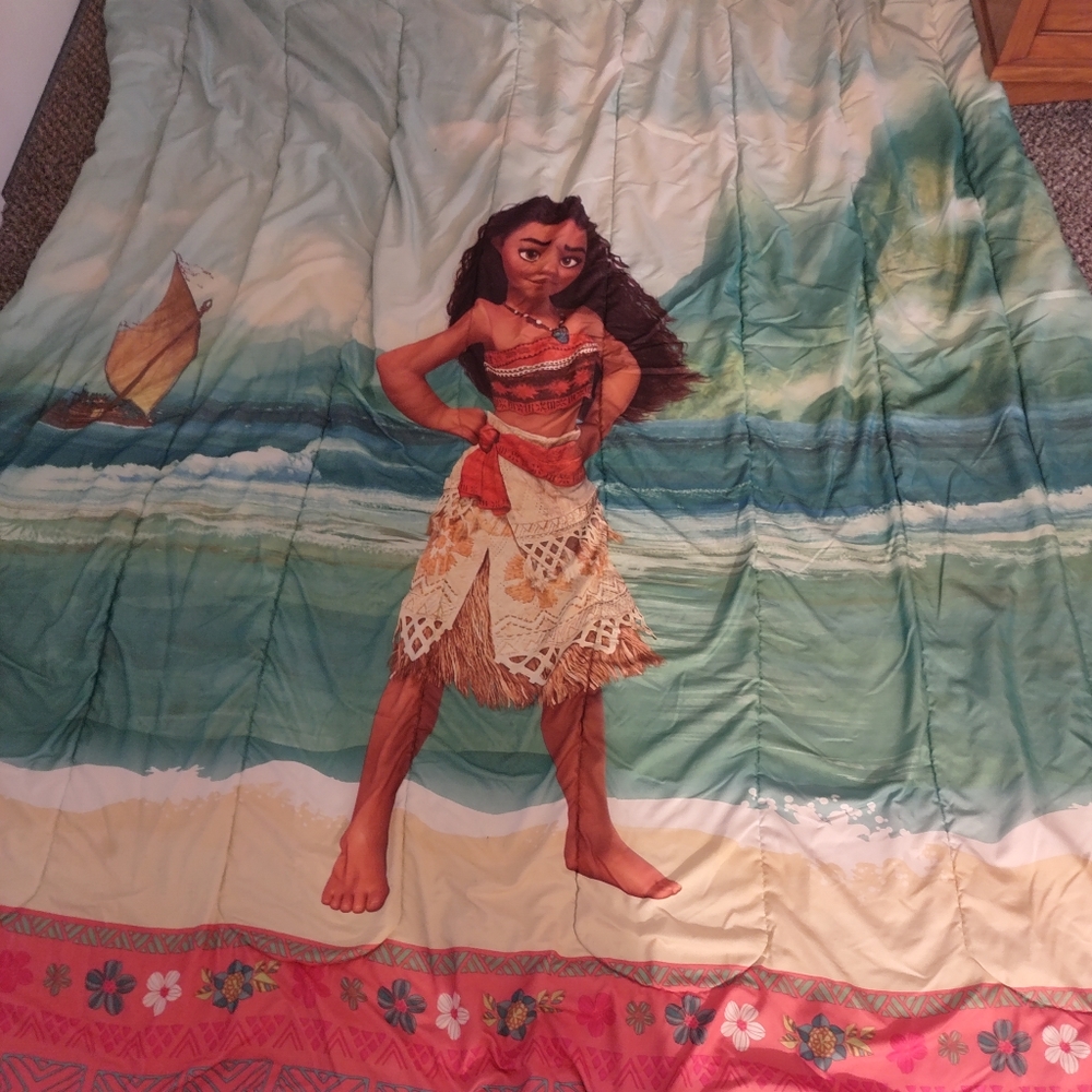 Disney's Moana twin bedding set